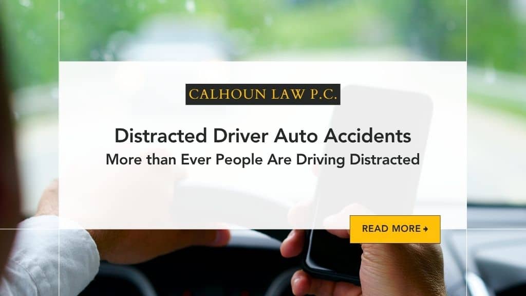 Distracted Driver Auto Accidents blog cover