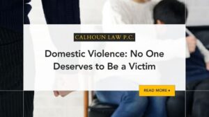 Domestic Violence: No One Deserves to Be a Victim blog cover