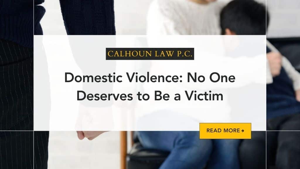 Domestic Violence: No One Deserves to Be a Victim blog cover